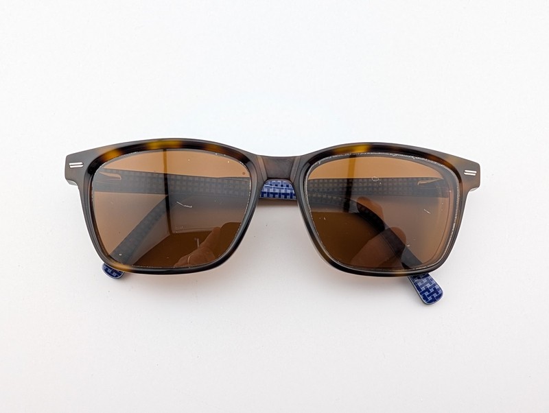Ted Baker Eyeglasses, Frames Only, TMS126 TOR, 55-16-145, Plastic, Brown Tort