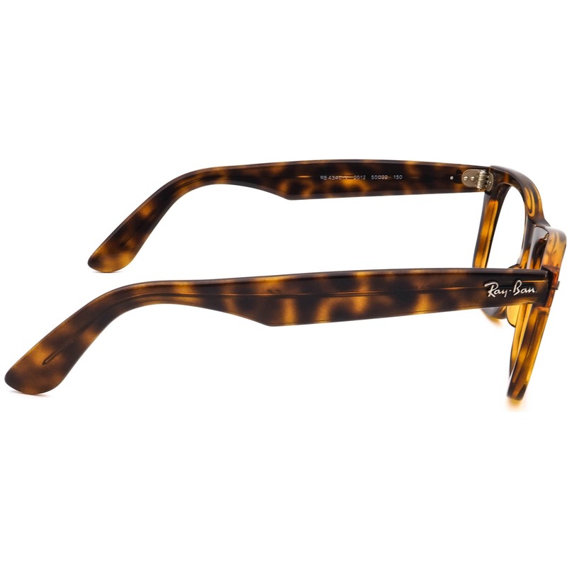Ray-Ban Sunglasses Frame Only RB 4340-V 2012 Original Wayfarer Italy Handmade gallery