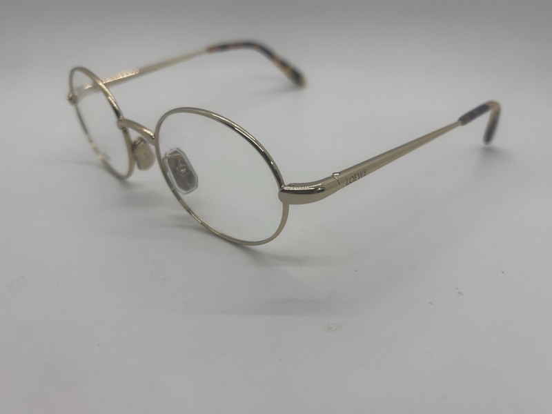 NEW LOEWE LW50094U 032 Gold Round Eyeglasses 49-19-140mm NO CASE gallery