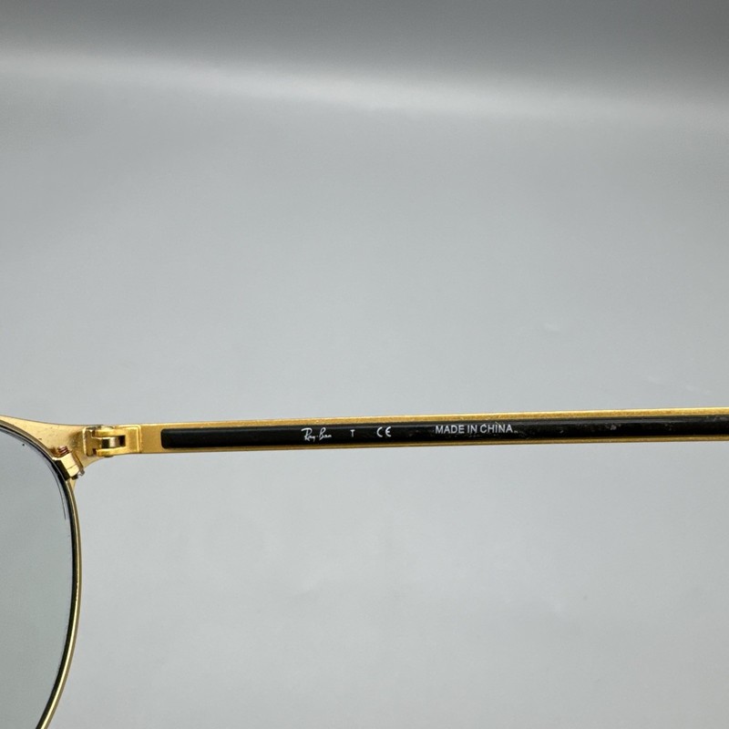 Ray-Ban Eyeglasses RB6375 2890 Round Black Gold 51-18-145 Clubmaster FRAMES ONLY gallery