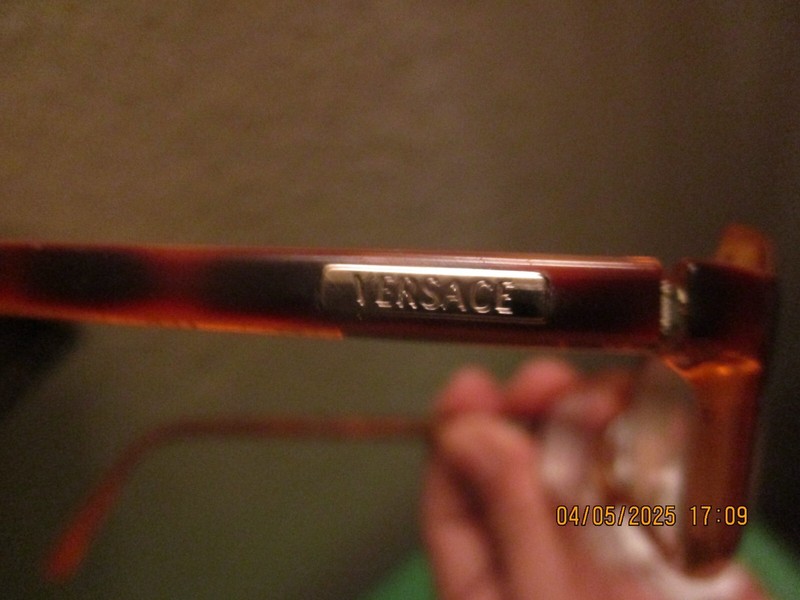 Versace Vintage Honey Brown MOD 3019 Frames Only (Made in Italy) gallery