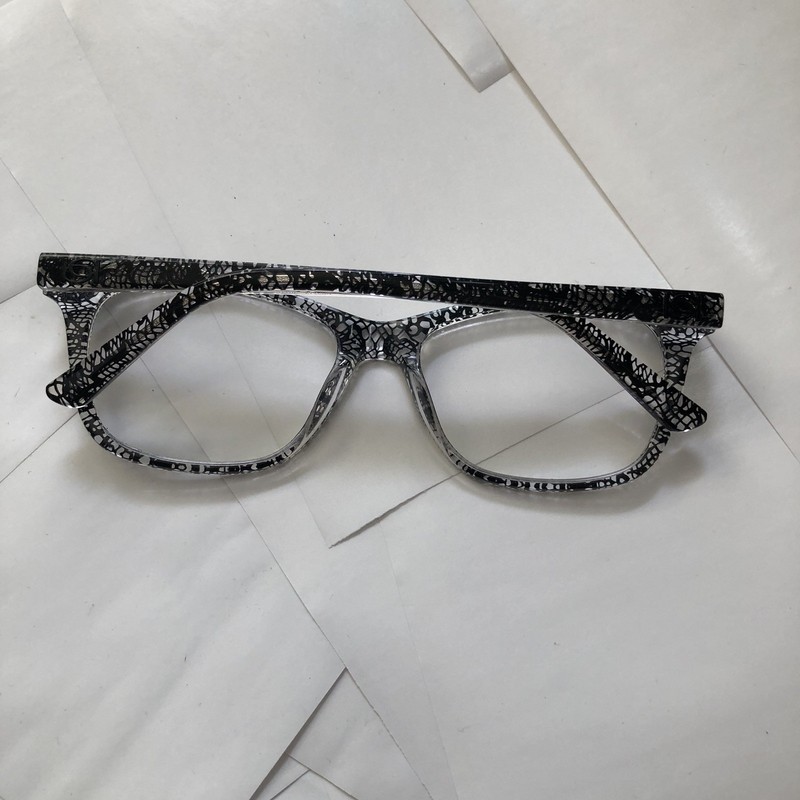 Bebe Eyeglasses Frames BB5213 011 Jet Lace Full Rim 52-16-135 gallery