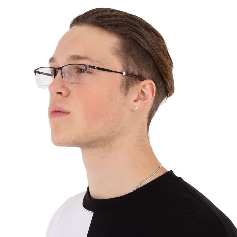 Tommy Hilfiger Demo Rectangular Men’s Eyeglasses TH 1830 0003 56 TH 1830 0003 56