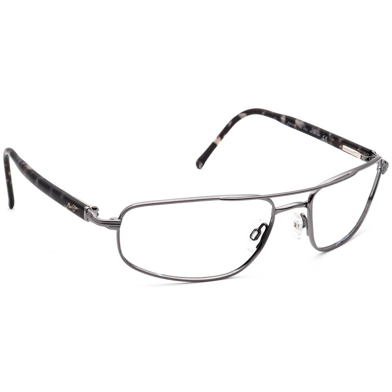 Maui Jim Sunglasses Frame Only MJ-162-02 Kahuna Gunmetal Pilot Japan 59 mm