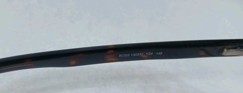Boss Boss 1302/U YZ4 Eyeglasses Men Matte Brown 57-18-145 gallery