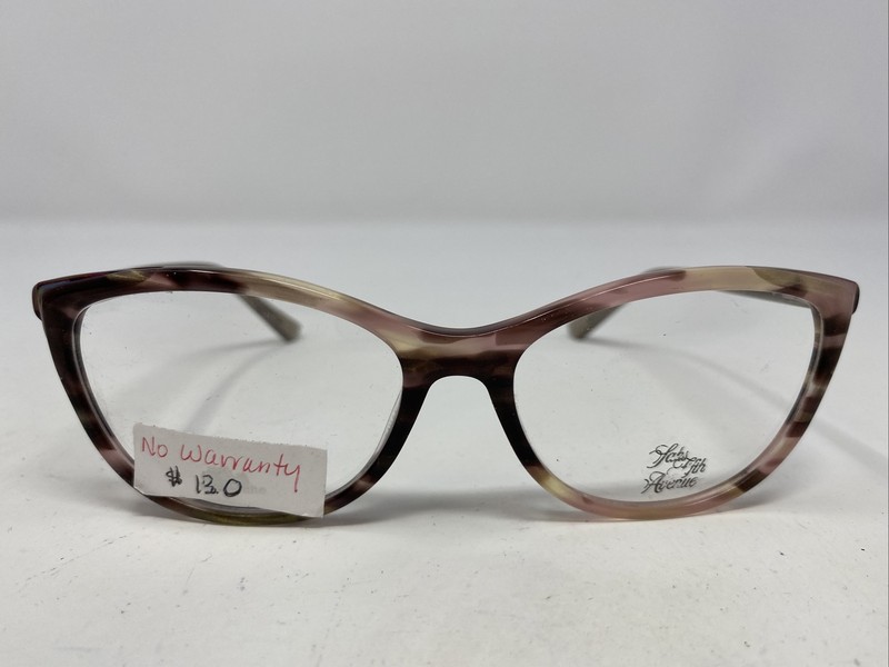 Saks Fifth Avenue SAKS 215 0497 54-17-135 Pink Tortoise Eyeglasses Frame X517