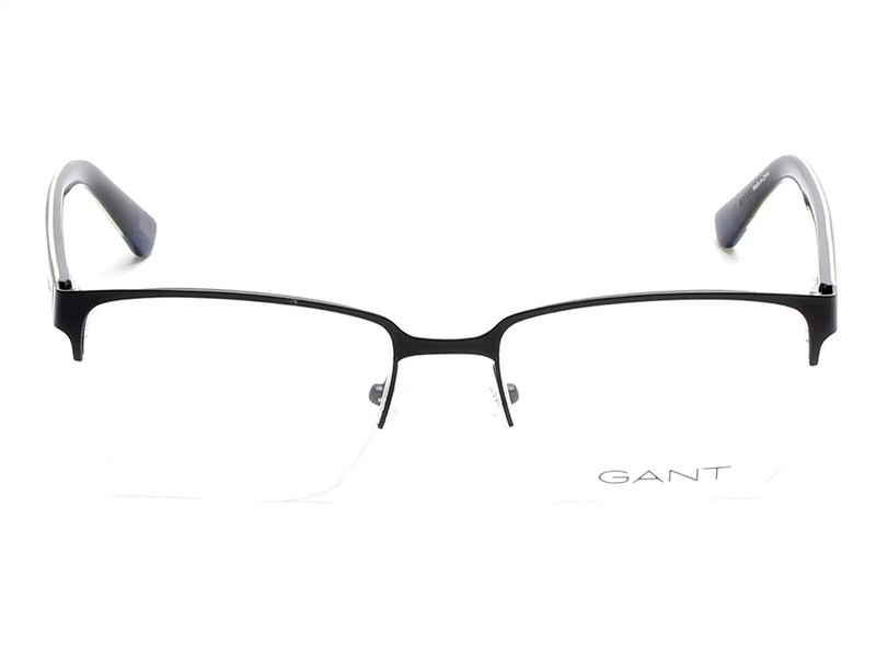 Gant GA3111 002 Black Semi Rim Metal Optical Eyeglasses Frame 58-18-145 RX gallery