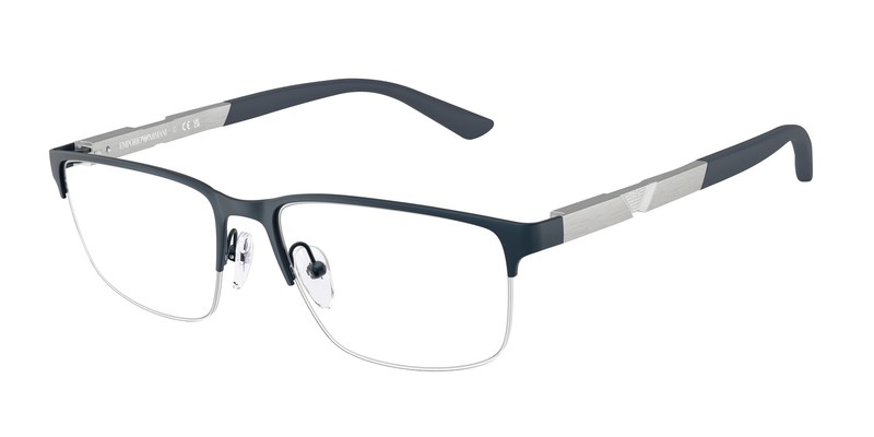 EMPORIO ARMANI EA1164 3042 Matte Blue Demo Lens 54 mm Men’s Eyeglasses