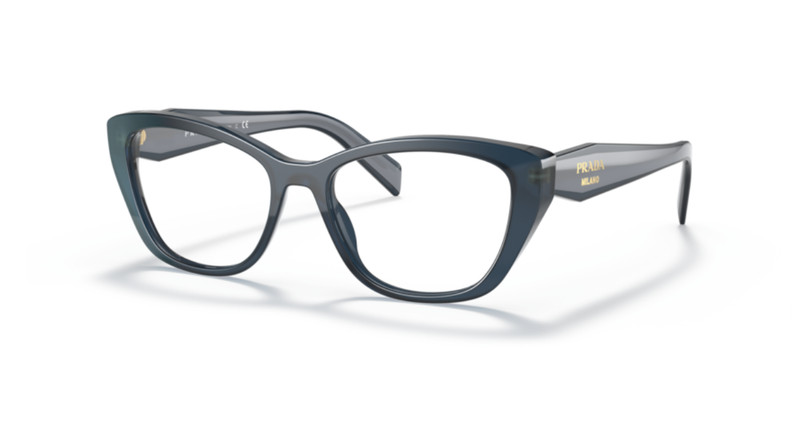 Prada 19WV 07Q1O1 53 Opal Astral Eyeglasses PR19WV