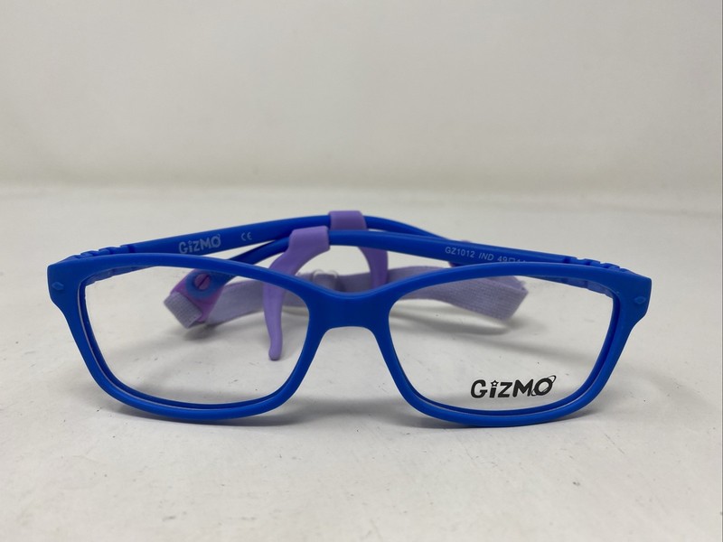 GIZMO GZ 1012 IND 49-14-125 Indigo Plastic Full Rim Eyeglasses Frame &C81