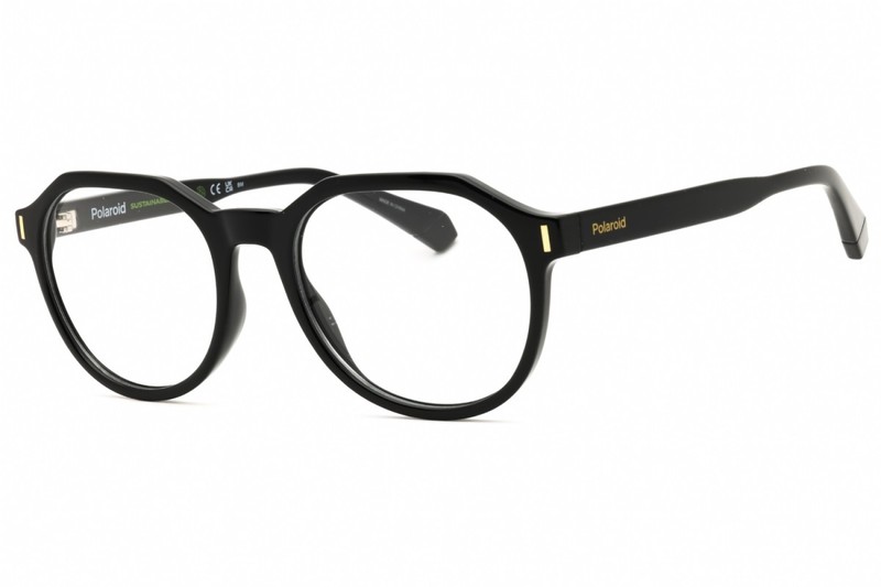 NEW Polaroid Core PLD D483 0807 00 Black 52mm Eyeglasses