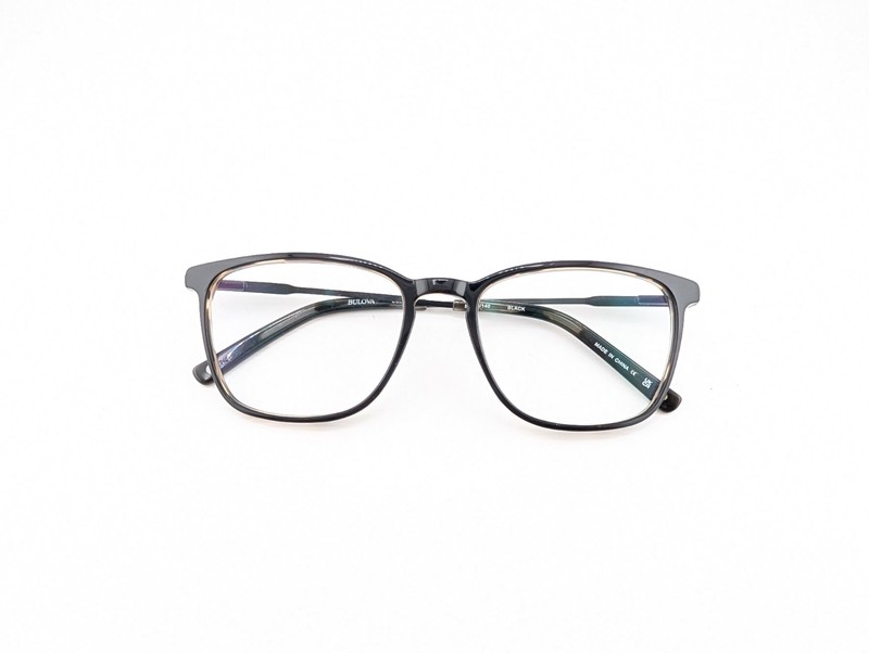 Bulova Eyeglasses Frames Only, BELLAIRE, 53-19-140, Black