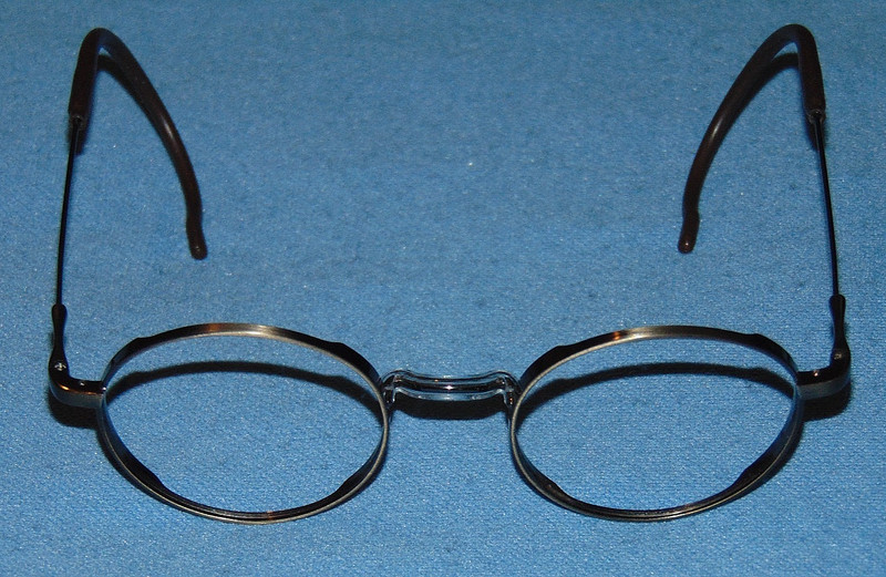 SERAPHIN KNOLL 8105 TITANIUM EYEGLASSES 45/20 HAND MADE IN JAPAN