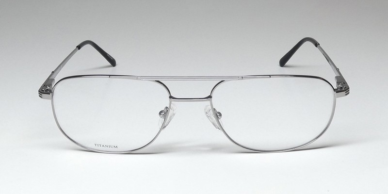 NEW CHESTERFIELD 894/T EYEGLASSES PILOT 6LB FULL-RIM SILVER TITANIUM MENS gallery