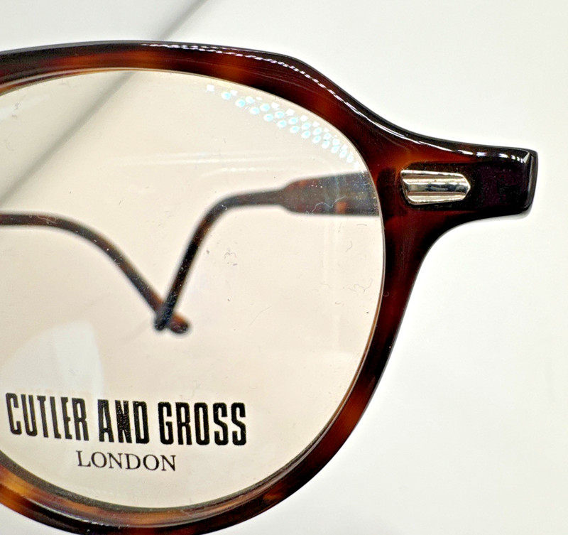 New Authentic Cutler and Gross London 1313V2 01-48 19 145-Eyeglass Frame Only gallery