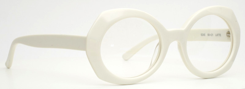 GERMANO GAMBINI Edie Latte Cream Womens Round Full Rim Eyeglasses 50-21-140 B:45 gallery