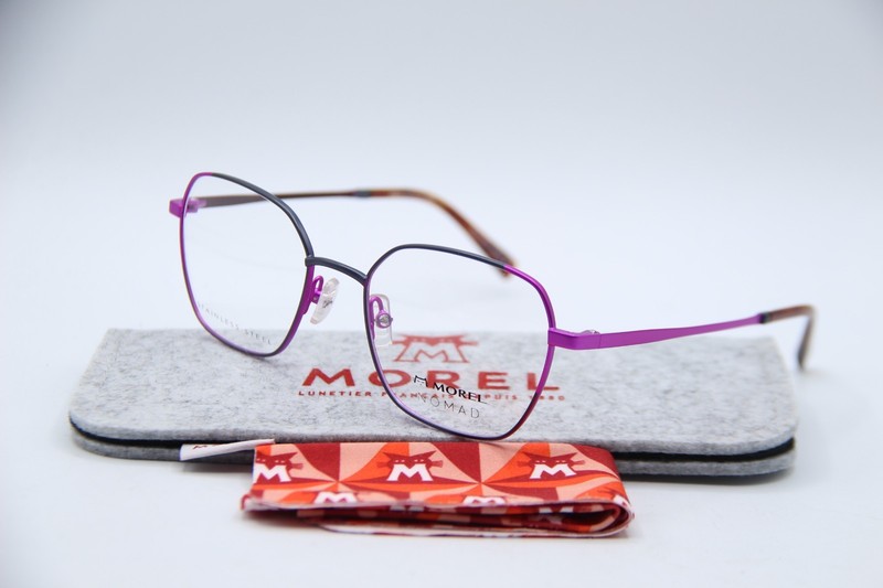 NEW MOREL KOALI 20069K PR16 BURGUNDY PEACH AUTHENTIC FRAMES EYEGLASSES 54-20 K2