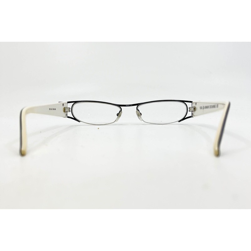 Armani Exchange AX 119 006 Mens Black White Eyeglasses Frames 50-17-130 gallery