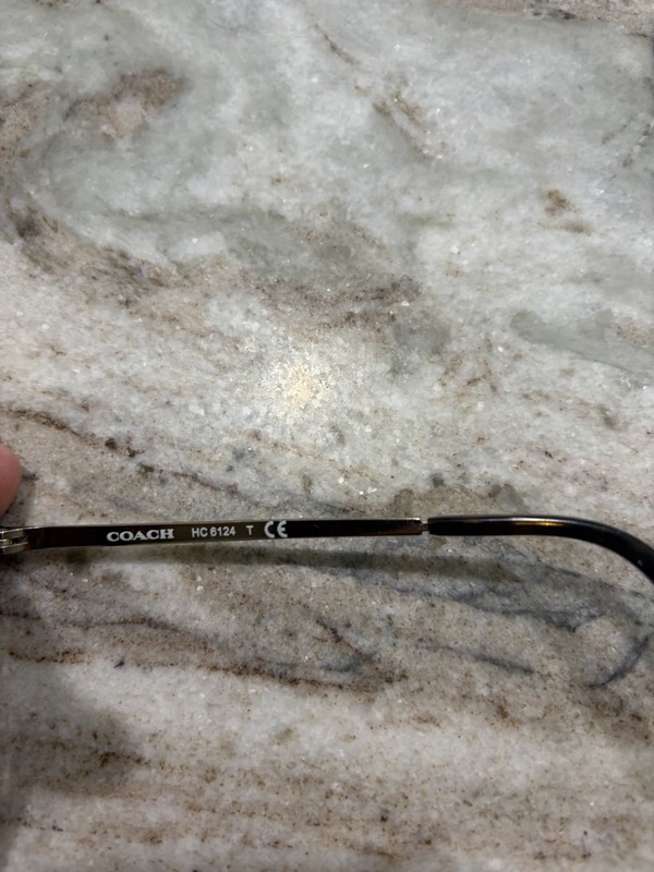 Coach Women’s Tortoise Shell Cat Eye Full Rim Plastic Eyeglasses Frames HC 6124 gallery