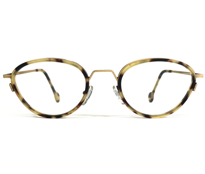 Vintage la Eyeworks Eyeglasses Frames SAM 356M442 Brown Tortoise Gold 48-23-130