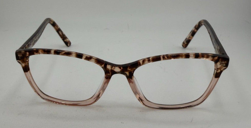 HARD CANDY EYEGLASSES FRAMES ONLY HC207 DUET BROWN/CLEAR TORT FULL RIM 54-17-140 gallery