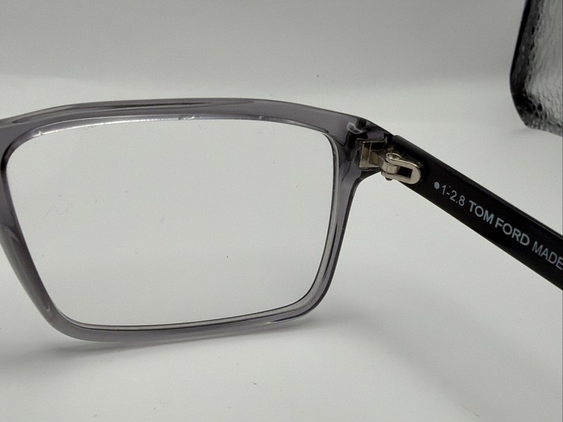Tom Ford Italy TF5408 56/16 145 Grey Clear Men’s Eyeglass Frames 4617 gallery