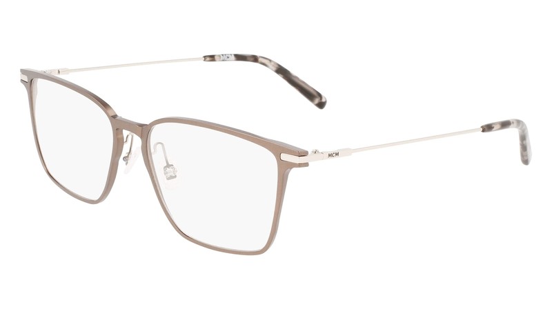 NEW MCM 2505 022 Semi Matte Grey Eyeglasses 55mm with MCM Case
