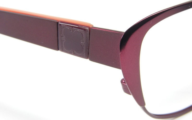 LIZ CLAIBORNE L398 02A0 Satin Plum Metal Eyeglasses Frame 51-15-130 NO LENS NEW gallery