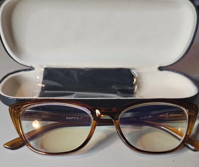Lucky Brand Tortoiseshell Eyeglasses 51-17-140 Classic Cat Eye Optical Frames gallery