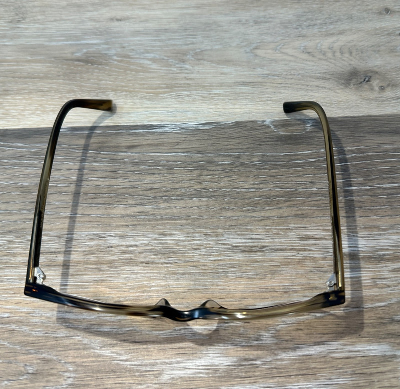 Warby Parker Eyeglasses Daisy 234 Striped Molasses Semi Cat Eye Frame 54[]17 142 gallery