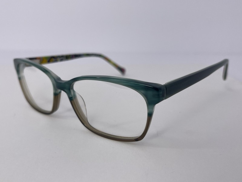 Vera Bradley Women’s Eyeglasses Grace Rio Crystal Brown Green Full Rim 53-15-135