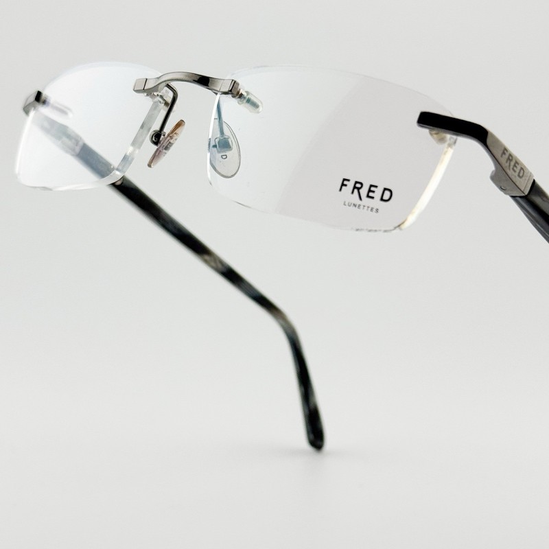 Authentic FRED Eyewear IN LIFE 003 Eyeglasses RARE Rimless France Frame