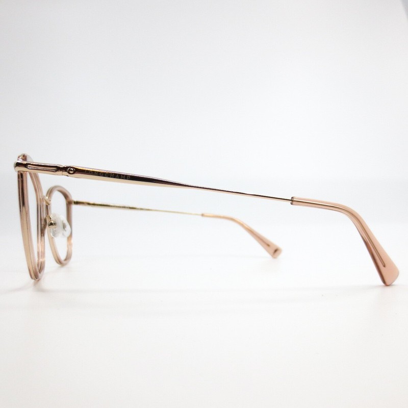 Longchamp Eyeglasses Frames LO2660 601 Clear Pink Gold Cat Eye Square 51-19-140 gallery