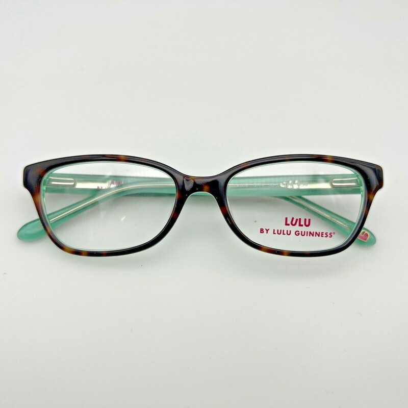 LULU by Lulu Guinness LK006 Designer Eyeglasses 46-15-125 Color Green/Tort Youth gallery