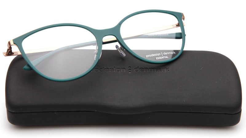 NEW PRODESIGN DENMARK 3176 c.9521 Green EYEGLASSES 54-18-140mm B44mm