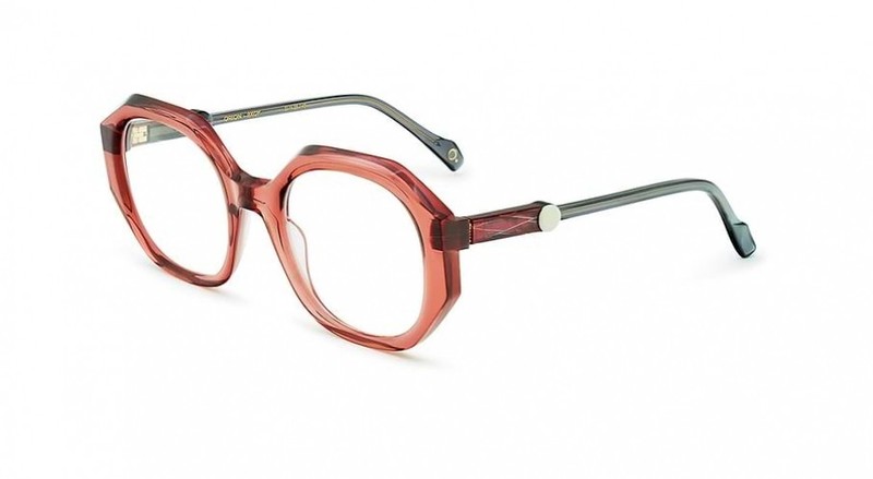 NEW Etnia Barcelona ORION Eyeglasses Bordeaux Grey 100% AUTHENTIC