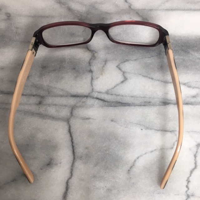 Burberry Eyeglasses B 2082 3014 Merlot Nude Rectangular Frame 51-16-135 10810 gallery