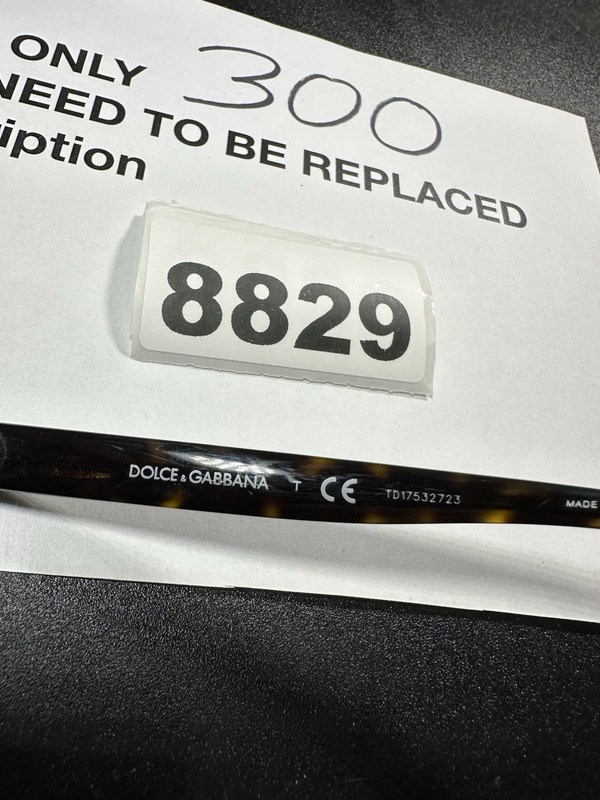 Dolce & Gabbana DG 3244 502 53-16-140 Eyeglasses FRAMES ONLY gallery