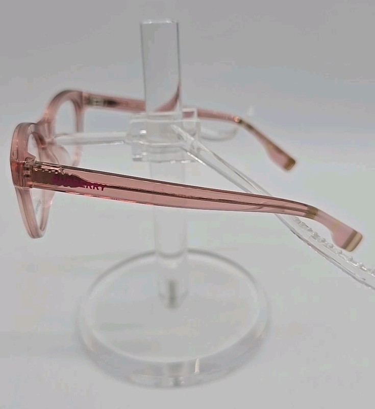 Burberry Kids Girls Eyeglasses Frames JB 2007 44 17 130mm Transparent Pink wCase gallery