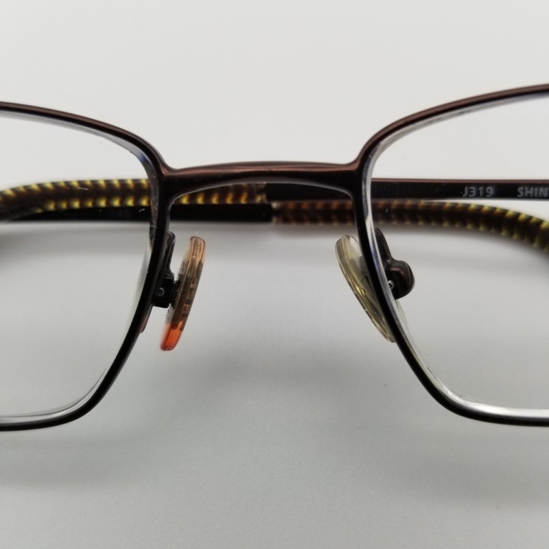 Jones New York J319 SZ 55/17/140-33 Lens H Shiny Brown Replacement FRAMES ONLY gallery