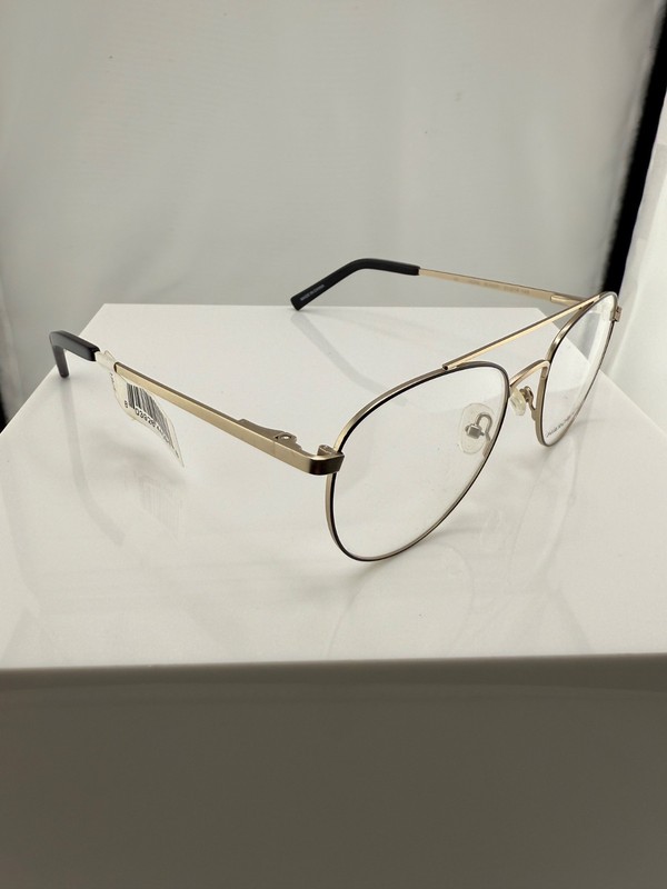 Hard Candy HC54 BLKGD Black Gold Eyeglass Frame 51 19 140 NWT gallery