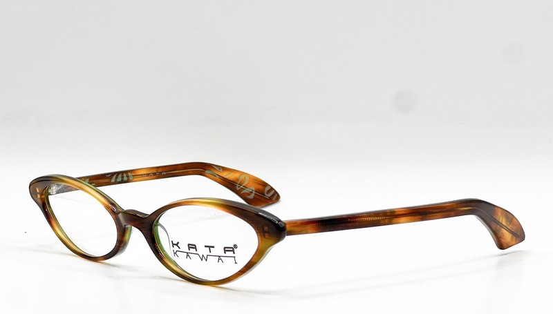 NEW KATA FLO TORTOISE AUTHENTIC EYEGLASSES 51-19