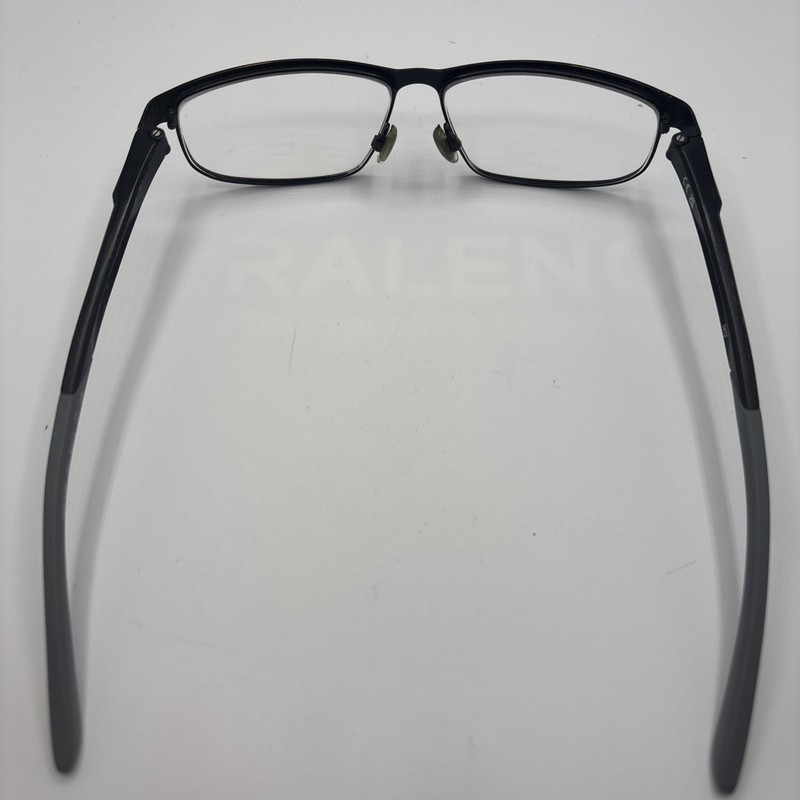 Nike 8157 001 56[]12-145mm Eyeglasses Frames Matte Black & Gray #D127 gallery
