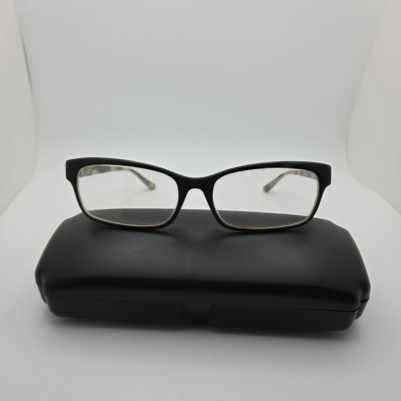 Vera Bradley Jasmine Ribbons Eyeglass Frames 51-16-138 Frames Only w/ Case 22