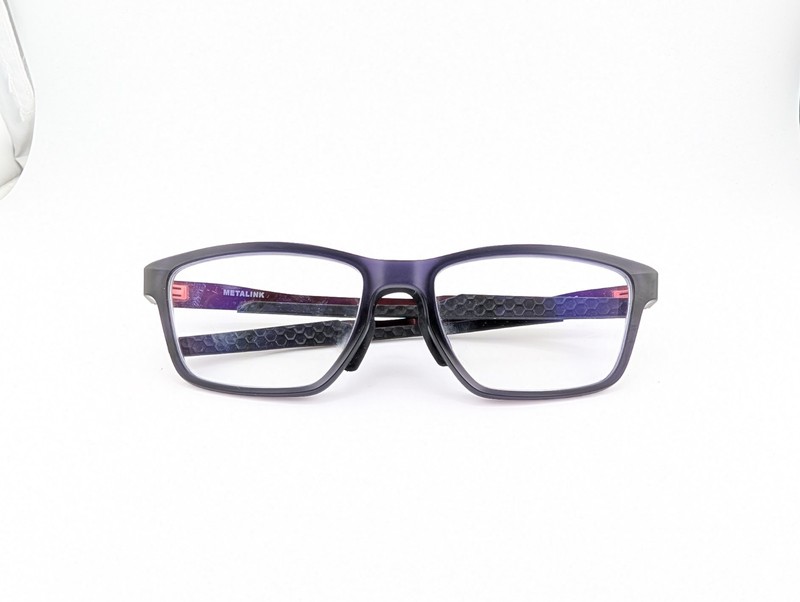 Oakley Eyeglasses Frames Only, METALINK, OX8153-0555, 55-17-136, Satin Grey