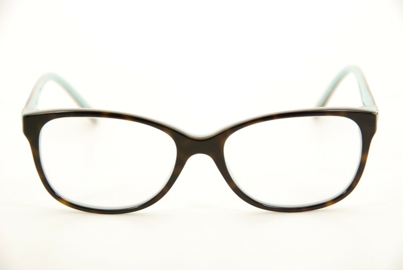 Authentic Tiffany & Co. TF 2097 8134 54mm Tortoise Blue Frames Glasses Italy