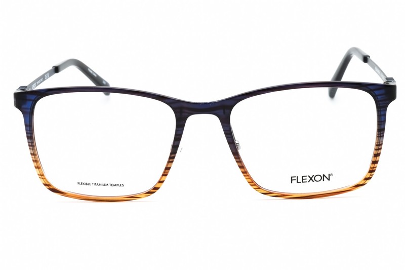FLEXON EP8011 418 Eyeglasses Blue Amber Gradient Frame 53mm gallery