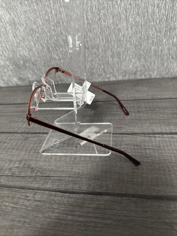 Ti Flex WP TFL2103 Flex Titanium Eyeglasses Frame Shiny Wine 52-16-135 NWT gallery