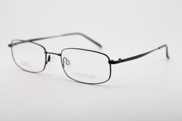 NEW CHARMANT ARISTAR AR30701 COL-535 BROWN GUNMETAL AUTHENTIC EYEGLASSES 53-19