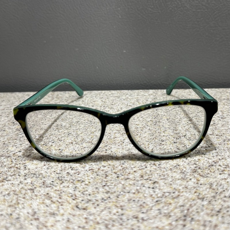 Bellagio C02 879 49-16-135 Teal Blue Brown Tortoise Plastic Eye Glasses Frames